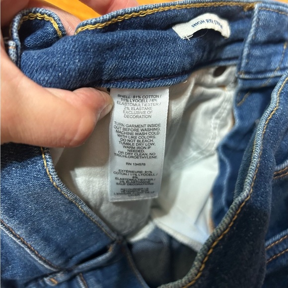 Vineyard Vines Jeans Womens Size 26 Blue High Rise Straight Stretch Denim Ankle - Picture 9 of 10